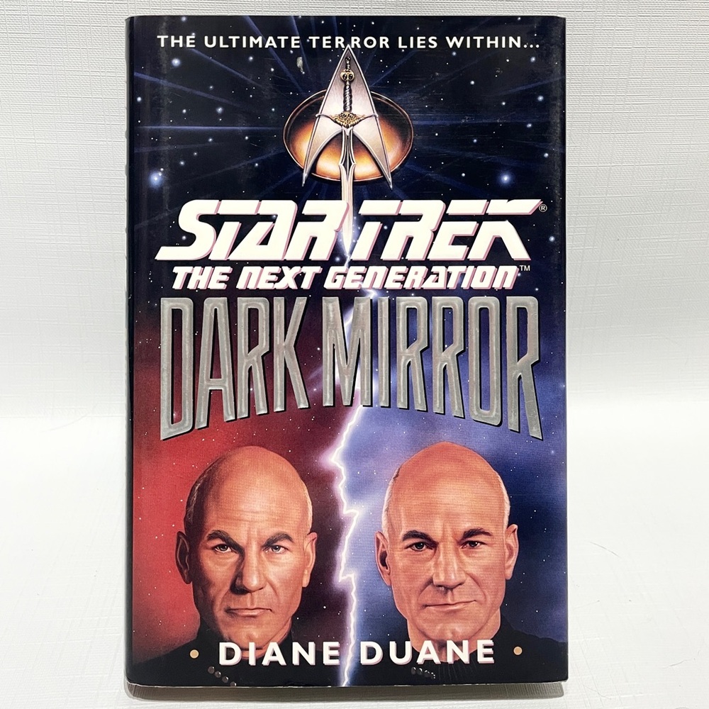1993 STAR TREK Dark Mirror Hardcover Book Novel Diane Duane